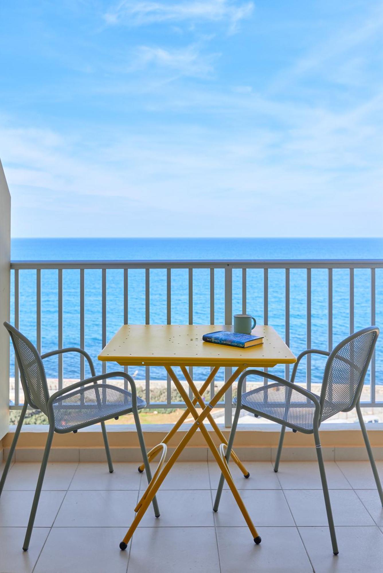 Crete - Heraklion Sea View Apartment 1 Luaran gambar