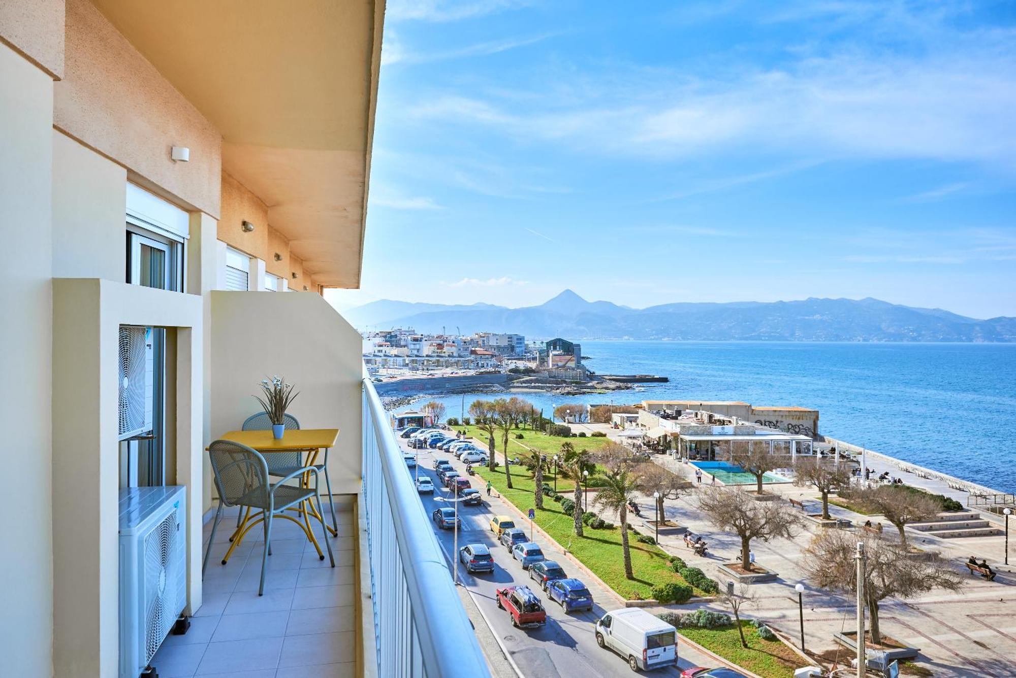 Crete - Heraklion Sea View Apartment 1 Luaran gambar